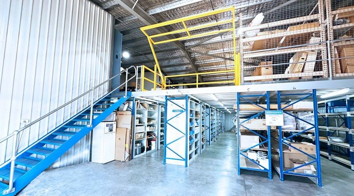 Mezzanine and Shelving Solution