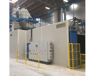 Superior - Shotblasting Machine | SUPERIOR EdgeBlast Tunnel Overhead Rail