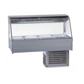 Curved Glass Cold Food Display | CRX23RD