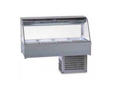 Roband - Curved Glass Cold Food Display | CRX23RD