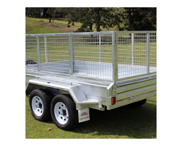 10×6 Galvanised Hydraulic Tipper Trailer