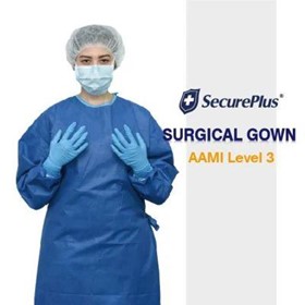 Sterilized Reinforced Surgical Gown AAMI Level 3, 25 Pack