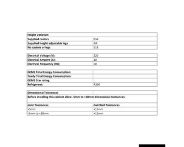 FED-X - Chef Base Refrigerated Drawer Bench 360L | XCB-60