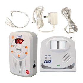 Fall Prevention | Cura1 Wireless PIR Sensor Beam Kit – Facility Use