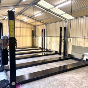 4 Post Car Parking Hoist | HAPP25