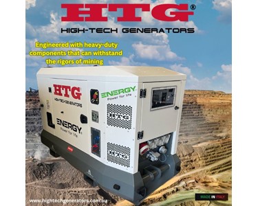 ENERGY - Heavy Duty Rental & Mining Generator