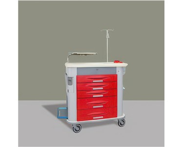 Aurion - Emergency Trolley | Unibody Emergency 4 Medical Cart