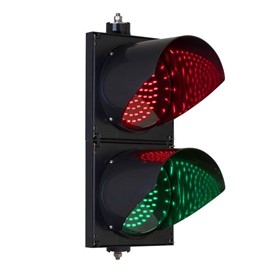 LED Traffic Lights | 2 Aspect 200MM 12-24VDC Or 85-265VAC