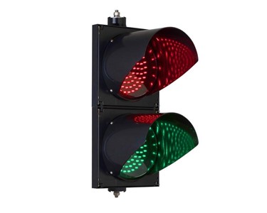 BNR - LED Traffic Lights | 2 Aspect 200MM 12-24VDC Or 85-265VAC