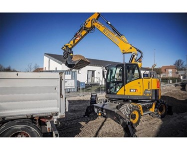 Hydrema - Used Wheel Excavator | MX17G 
