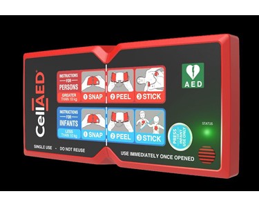 CellAED - AED Defibrillator | Personal