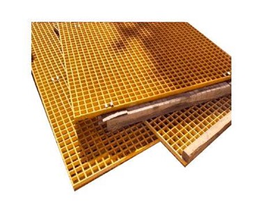 Heavy Duty Square Mesh FRP Walkway Panels