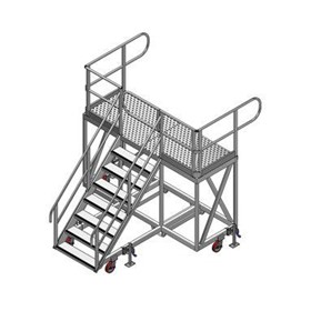 Mobile Access Platform | Custom Lower Radiator Access Platform