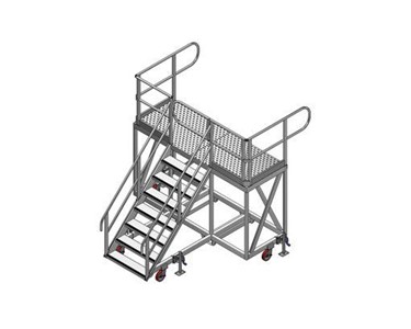 Mobile Access Platform | Custom Lower Radiator Access Platform