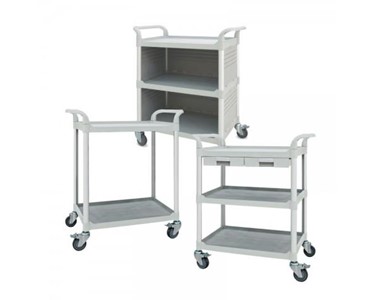 Select Patient Care - General Purpose Serving Cart | 2-Shelf