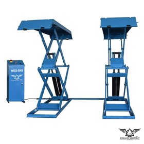 3 Ton High Rise Hydraulic Scissor Lift Car Hoist | WES-SH3