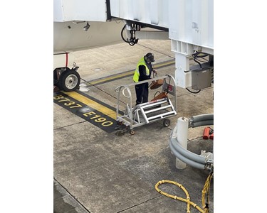 SafeSmart Aviation - Cone and Chock Trolley