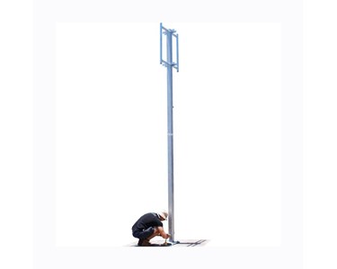 Freestanding Hinged Mast - 10m