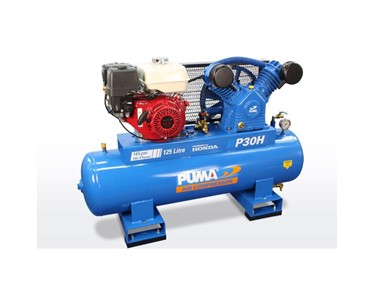 Puma - Petrol Air Compressor P30H with Honda Petrol Motor