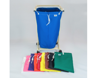 Black Tall Commercial Drawstring Laundry Bag  Bnb Supplies