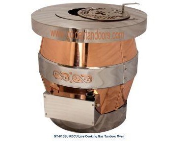 Golden Tandoors - Tandoori Ovens | Live Cooking Gas | GT-910EU RDCU