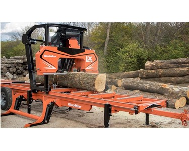 Wood-Mizer - Twin Rail Hydraulic Portable Sawmill Machine | LX450 