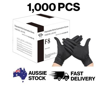 Nitrile Gloves (Black) - 1000 PCS/CARTON