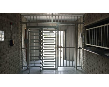 Australian Security Fencing - Olympus 3000 - Full Height Bi-Directional Turnstile