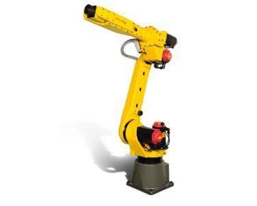 Compact palletising robot cell | Fanuc M20iA 35M