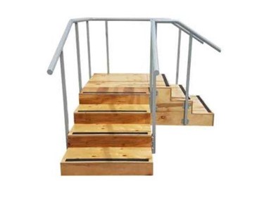 Abco - Rehabilitation Stairs | 4 x 3 Corner