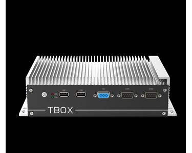 CyberVisuell - Industrial PoE Fanless Embedded PC 11th Gen Core i5 TBOX-13220