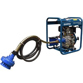 3 Inch 7HP Diesel Submersible Pump Electric Start with Large Tank