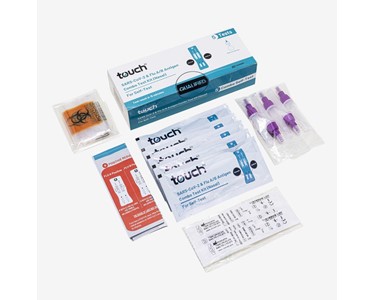 TouchBio - Combo Covid-19 & Flu A/B Rapid Antigen Test | 05 Test Kit
