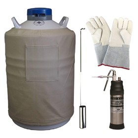 Cryotherapy Package | Nitrospray 300ml, Dewar 20Lt & Gloves