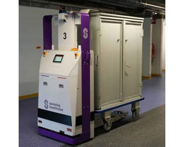 Healthcare facility automated guided vehicle AGV