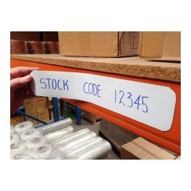 Whiteboard Magnetic Tape for Warehouse Shelving