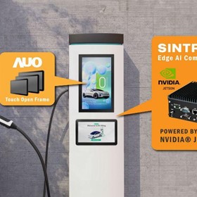 SINTRONES Joins Hands with Strategic Partner AUO to Demonstrate Newest EVSE HMI Solution at CES 2024