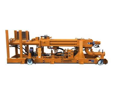 Putzmeister - Tunnel Concrete Pump | Seat Valve Piston Pump HSP