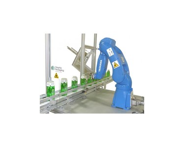 Graphic Packaging International - Robotic Arm Hanging Tag Applicator | Yaskawa