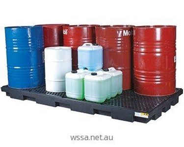Spill Crew - Drum Bunds | 8-Drum Low Profile Polyethylene