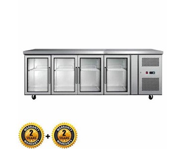 Atosa - Under Bench Fridge | 4 Glass Door | 560L | EPF3741