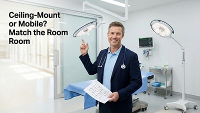 Ceiling-Mounted vs Mobile Surgical Light: Which Configuration Fits Your Facility? (2026 Comparison)