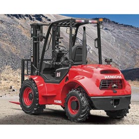 Rough Terrain Diesel Forklifts | HC 3500kg
