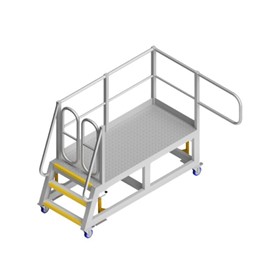 Fixed Plant Access Platform | Crusher Hydroset Oil Tank