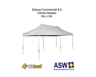 Oztrail - 6m X 3m Oztrail Hydroflow Deluxe Commercial 6.0 Gazebo