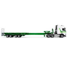 Flat Top Extendables Trailer