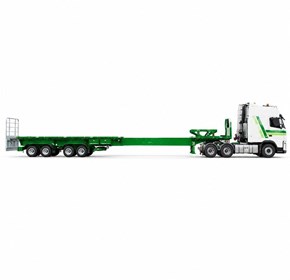 Flat Top Extendables Trailer