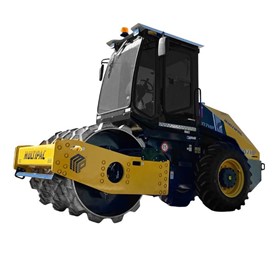 Single Drum Soil Landfill Compactor | Multipac- 107HP