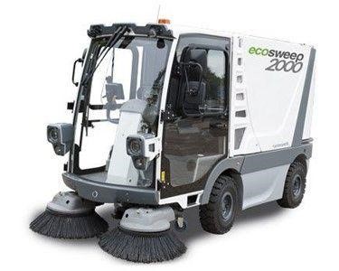 EcoTeq - Electric Street Sweeper | EcoSweep 2000 