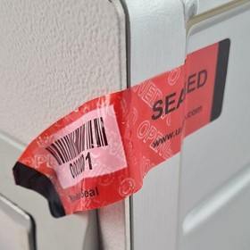 Unisto Non Residue - Tamper Evident Labels Roll Size: 1000 labels